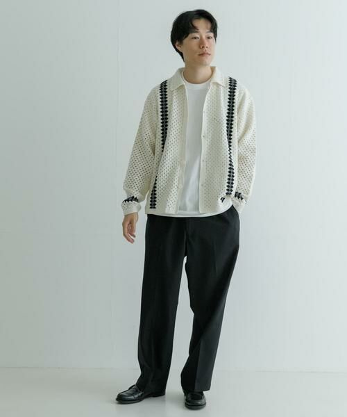 URBAN RESEARCH / アーバンリサーチ ニット・セーター | URBAN RESEARCH iD　クロシェシャツ | 詳細10
