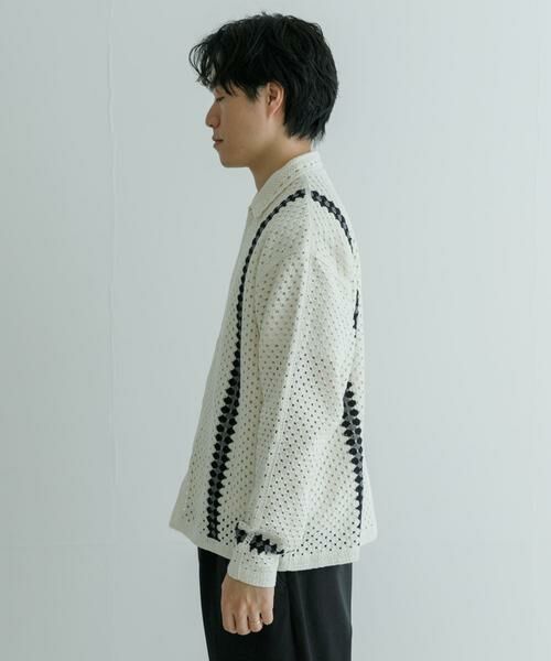 URBAN RESEARCH / アーバンリサーチ ニット・セーター | URBAN RESEARCH iD　クロシェシャツ | 詳細12