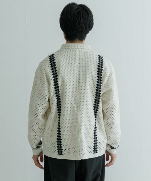 URBAN RESEARCH / アーバンリサーチ ニット・セーター | URBAN RESEARCH iD　クロシェシャツ | 詳細13