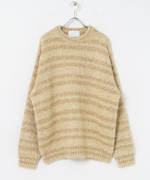 URBAN RESEARCH / アーバンリサーチ ニット・セーター | URBAN RESEARCH iD　ブークレメランジニット | 詳細21