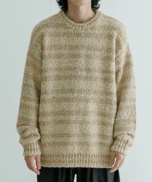 URBAN RESEARCH / アーバンリサーチ ニット・セーター | URBAN RESEARCH iD　ブークレメランジニット | 詳細18