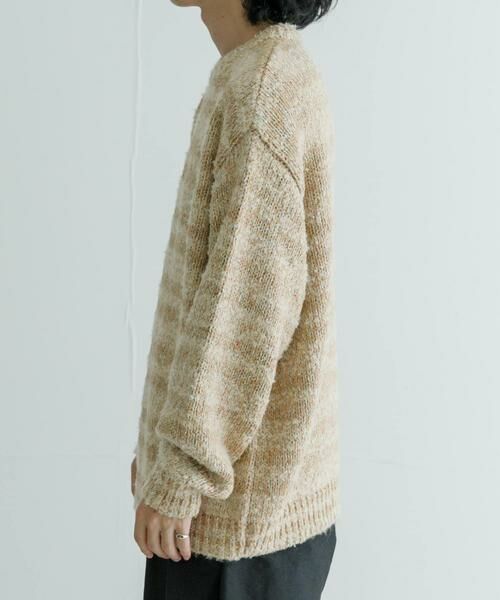 URBAN RESEARCH / アーバンリサーチ ニット・セーター | URBAN RESEARCH iD　ブークレメランジニット | 詳細19