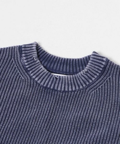 URBAN RESEARCH / アーバンリサーチ ニット・セーター | URBAN RESEARCH iD　ストーンウォッシュダメージニット | 詳細9