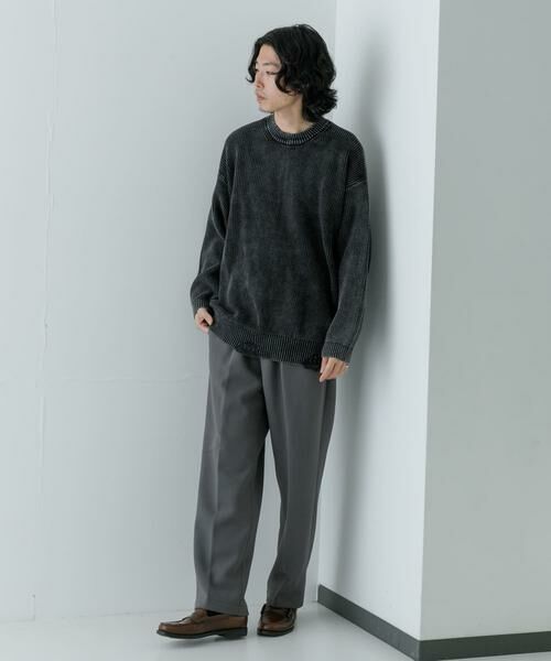 URBAN RESEARCH / アーバンリサーチ ニット・セーター | URBAN RESEARCH iD　ストーンウォッシュダメージニット | 詳細19