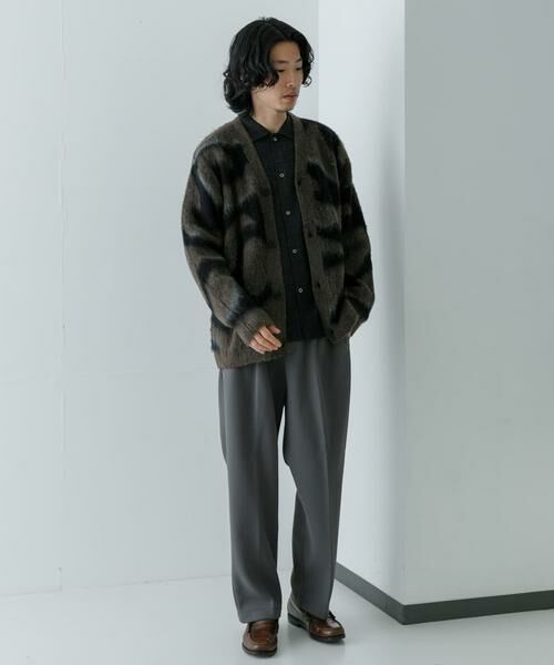 URBAN RESEARCH / アーバンリサーチ カーディガン・ボレロ | URBAN RESEARCH iD　パターン起毛カーディガン | 詳細4