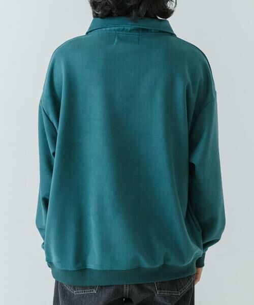 URBAN RESEARCH / アーバンリサーチ Tシャツ | URBAN RESEARCH iD　フェイクスエードハーフZIPプルオーバー | 詳細3