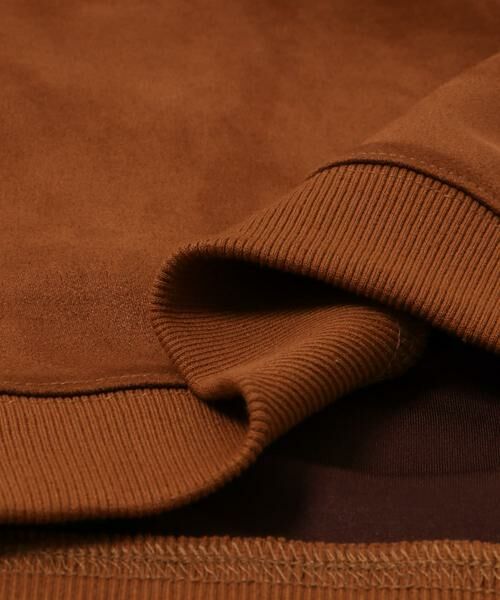 URBAN RESEARCH / アーバンリサーチ Tシャツ | URBAN RESEARCH iD　フェイクスエードハーフZIPプルオーバー | 詳細9