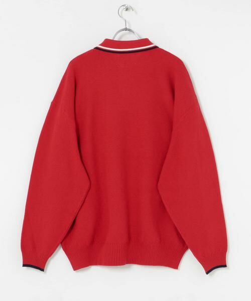 URBAN RESEARCH / アーバンリサーチ ポロシャツ | URBAN RESEARCH iD　カノコオーバーニットポロ ロングスリーブ | 詳細3