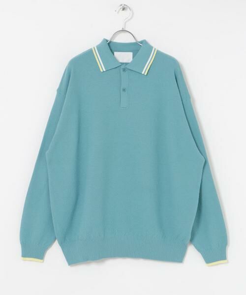 URBAN RESEARCH / アーバンリサーチ ポロシャツ | URBAN RESEARCH iD　カノコオーバーニットポロ ロングスリーブ | 詳細7