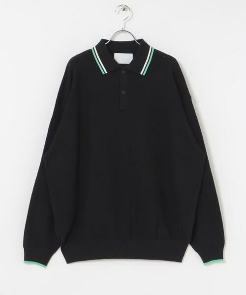 URBAN RESEARCH / アーバンリサーチ ポロシャツ | URBAN RESEARCH iD　カノコオーバーニットポロ ロングスリーブ | 詳細9