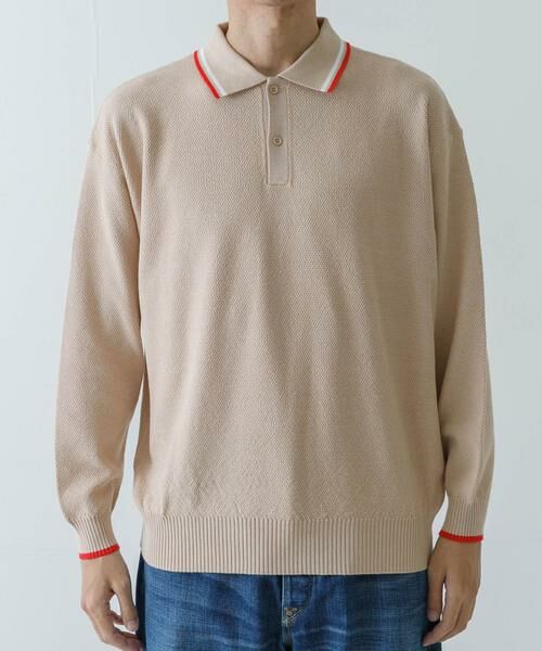 URBAN RESEARCH / アーバンリサーチ ポロシャツ | URBAN RESEARCH iD　カノコオーバーニットポロ ロングスリーブ | 詳細11