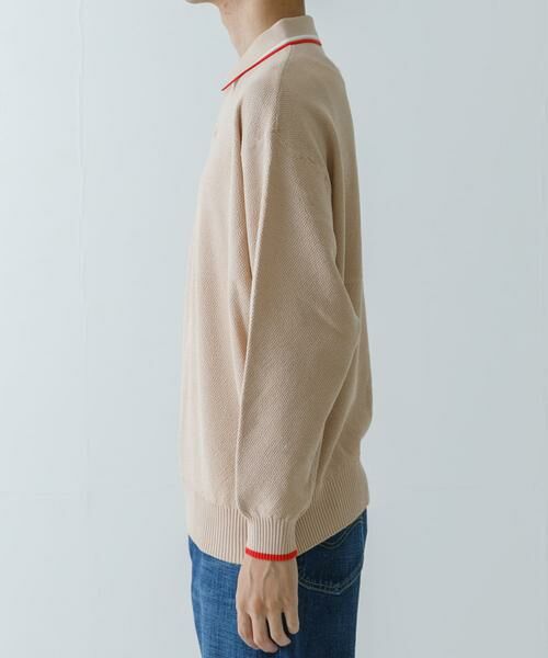 URBAN RESEARCH / アーバンリサーチ ポロシャツ | URBAN RESEARCH iD　カノコオーバーニットポロ ロングスリーブ | 詳細12