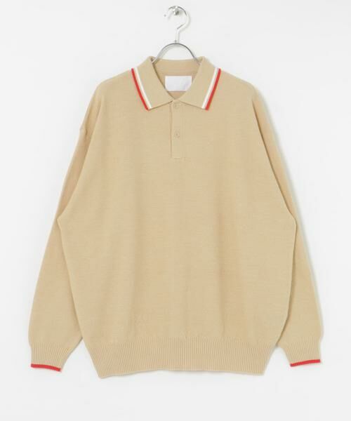 URBAN RESEARCH / アーバンリサーチ ポロシャツ | URBAN RESEARCH iD　カノコオーバーニットポロ ロングスリーブ | 詳細14