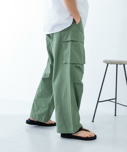 URBAN RESEARCH / アーバンリサーチ その他パンツ | URBAN RESEARCH iD　コットンリップストップカーゴパンツ | 詳細2