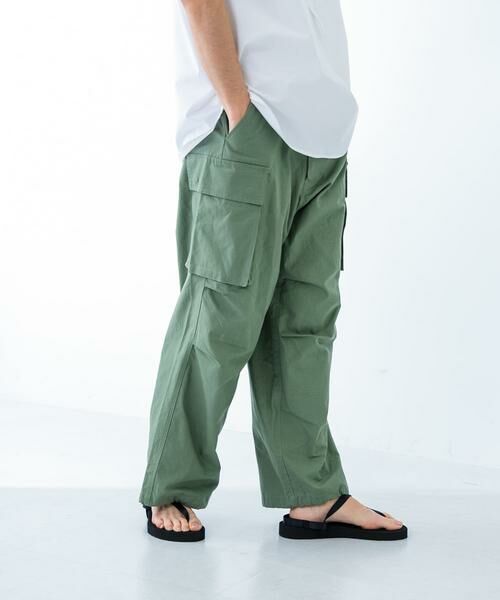 URBAN RESEARCH / アーバンリサーチ その他パンツ | URBAN RESEARCH iD　コットンリップストップカーゴパンツ | 詳細4
