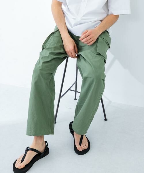 URBAN RESEARCH / アーバンリサーチ その他パンツ | URBAN RESEARCH iD　コットンリップストップカーゴパンツ | 詳細8