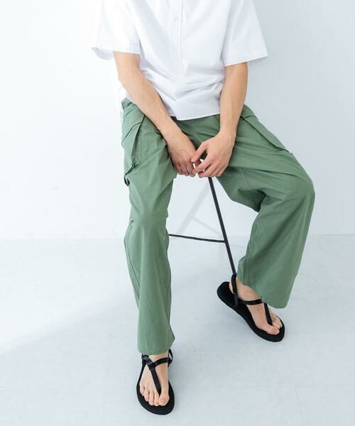 URBAN RESEARCH / アーバンリサーチ その他パンツ | URBAN RESEARCH iD　コットンリップストップカーゴパンツ | 詳細9