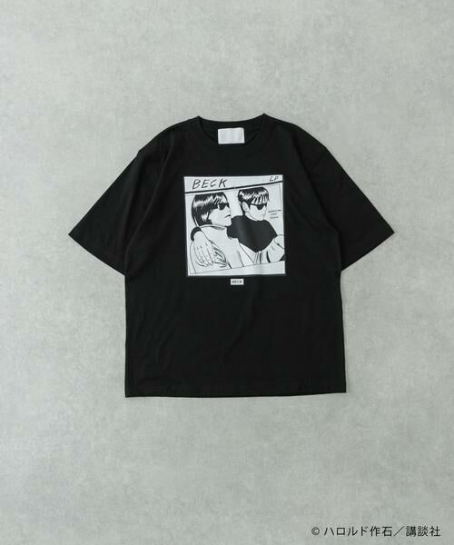 URBAN RESEARCH/アーバンリサーチ BECK SONIC T-SHIRTS ブラック M URBAN RESEARCH/アーバンリサーチ BECK SONIC T-SHIRTS ブラック M