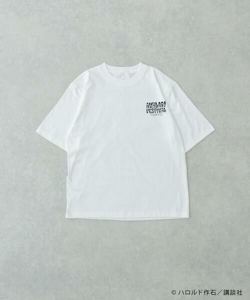 URBAN RESEARCH/A[oT[` AVALONFES BACK PRINT T-SHIRTS zCg L
