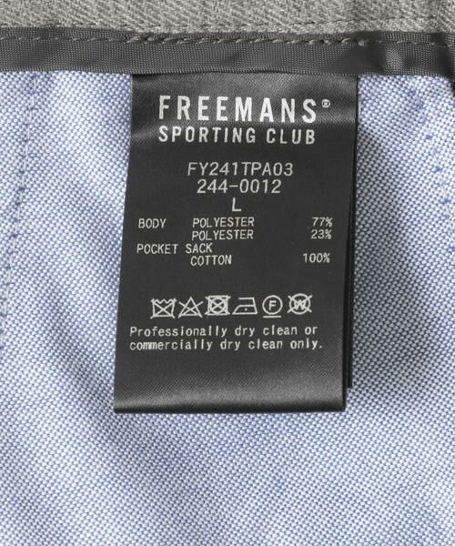 URBAN RESEARCH / アーバンリサーチ その他パンツ | FREEMANS SPORTING CLUB　BLEECKER TROUSERS | 詳細7