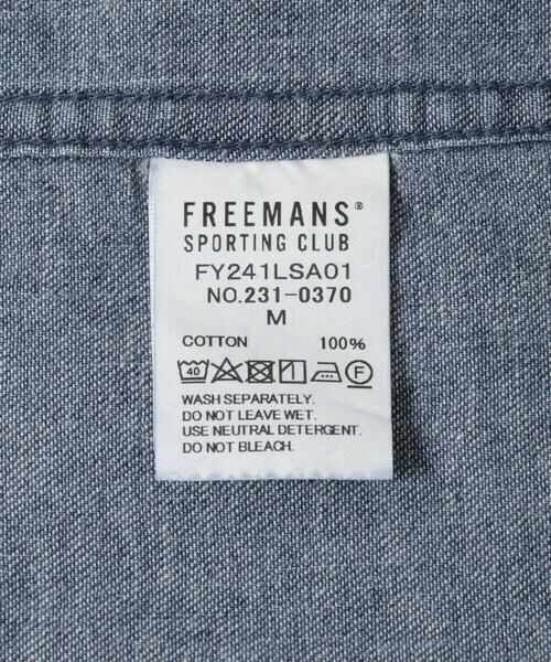 URBAN RESEARCH / アーバンリサーチ シャツ・ブラウス | FREEMANS SPORTING CLUB　GREAT JONES JEAN SHIRT | 詳細14