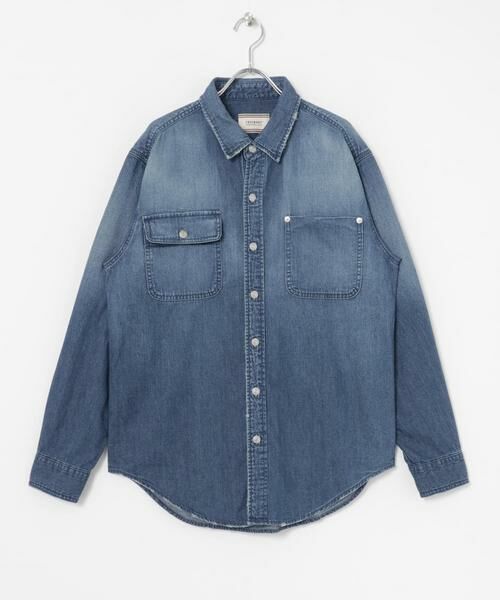 URBAN RESEARCH / アーバンリサーチ シャツ・ブラウス | FREEMANS SPORTING CLUB　GREAT JONES JEAN SHIRT | 詳細9