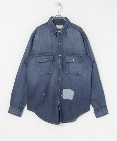 URBAN RESEARCH/アーバンリサーチ FREEMANS SPORTING CLUB HOOK CREEK JEAN SHIRTS ブルー系その他 M URBAN RESEARCH/アーバンリサーチ FREEMANS SPORTING CLUB HOOK CREEK JEAN SHIRTS ブルー系その他 M