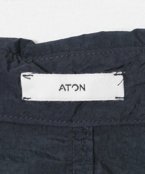 URBAN RESEARCH / アーバンリサーチ ナイロンジャケット | ATON　HAND DYED NYLON SHIRTS JACKET | 詳細12