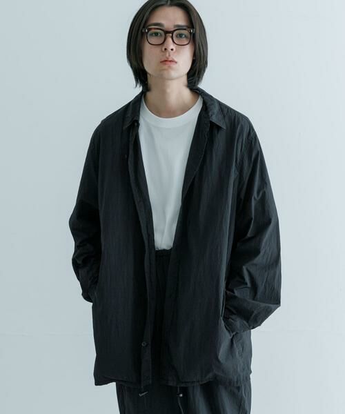 URBAN RESEARCH / アーバンリサーチ ナイロンジャケット | ATON　HAND DYED NYLON SHIRTS JACKET | 詳細14