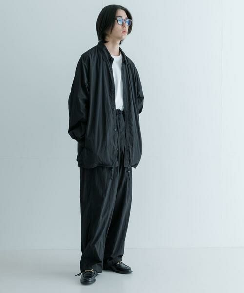 URBAN RESEARCH / アーバンリサーチ ナイロンジャケット | ATON　HAND DYED NYLON SHIRTS JACKET | 詳細16