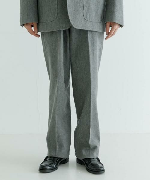 URBAN RESEARCH/アーバンリサーチ FREEMANS SPORTING CLUB BLEECKER TROUSERS グレー S URBAN RESEARCH/アーバンリサーチ FREEMANS SPORTING CLUB BLEECKER TROUSERS グレー S