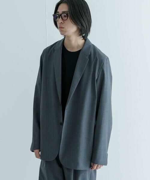 URBAN RESEARCH / アーバンリサーチ その他アウター | ATON　WOOL TROPICAL TAILORED JACKET | 詳細4