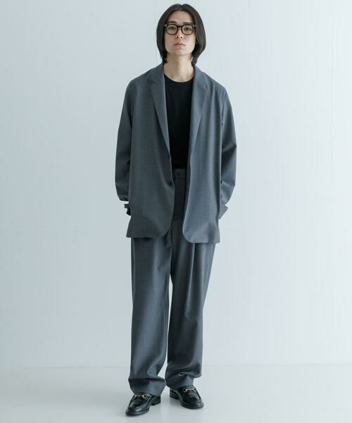 URBAN RESEARCH / アーバンリサーチ その他アウター | ATON　WOOL TROPICAL TAILORED JACKET | 詳細5