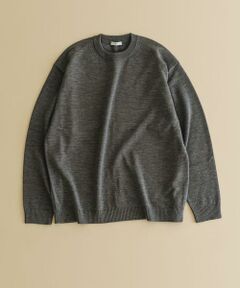 URBAN RESEARCH / アーバンリサーチ ニット・セーター | ATON　WOOL WASHI CREWNECK SWEATER