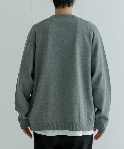URBAN RESEARCH / アーバンリサーチ ニット・セーター | ATON　WOOL WASHI CREWNECK SWEATER | 詳細9