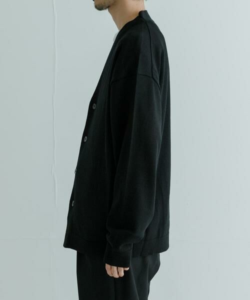URBAN RESEARCH / アーバンリサーチ カーディガン・ボレロ | ATON　WOOL WASHI OVERSIZED CARDIGAN | 詳細3