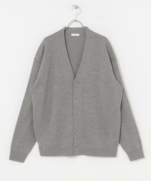URBAN RESEARCH / アーバンリサーチ カーディガン・ボレロ | ATON　WOOL WASHI OVERSIZED CARDIGAN | 詳細10