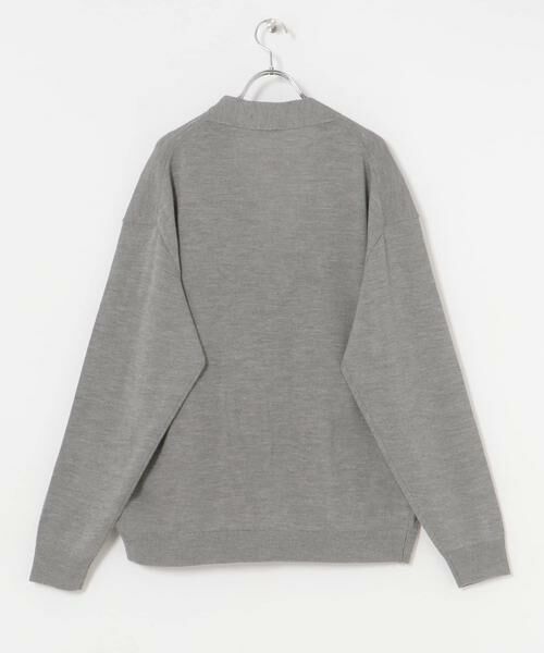 URBAN RESEARCH / アーバンリサーチ カーディガン・ボレロ | ATON　WOOL WASHI OVERSIZED CARDIGAN | 詳細12