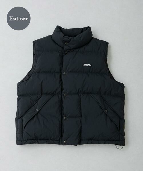 URBAN RESEARCH/アーバンリサーチ 『別注』FARAH×URBAN RESEARCH Nylon Down Vest ブラック L URBAN RESEARCH/アーバンリサーチ 『別注』FARAH×URBAN RESEARCH Nylon Down Vest ブラック L