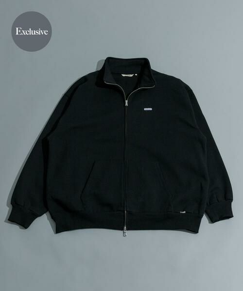 URBAN RESEARCH / アーバンリサーチ スウェット | 『別注』FARAH×UR Potting LOGO FullZip Sweat(ブラック)