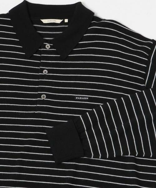 URBAN RESEARCH / アーバンリサーチ ニット・セーター | FARAH　High Gauge Striped Polo | 詳細2
