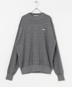 URBAN RESEARCH / アーバンリサーチ ニット・セーター | FARAH　High Gauge Striped Crew-Neck Sweater