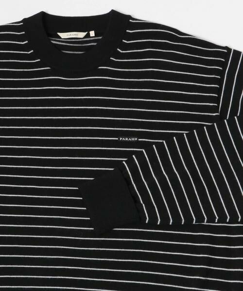 URBAN RESEARCH / アーバンリサーチ ニット・セーター | FARAH　High Gauge Striped Crew-Neck Sweater | 詳細2