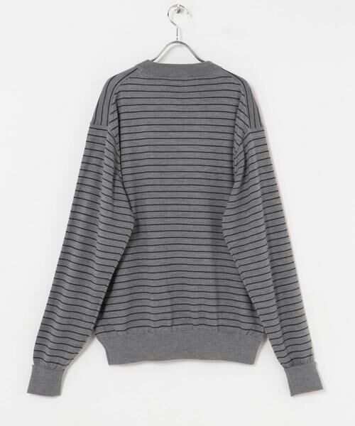 URBAN RESEARCH / アーバンリサーチ ニット・セーター | FARAH　High Gauge Striped Crew-Neck Sweater | 詳細6