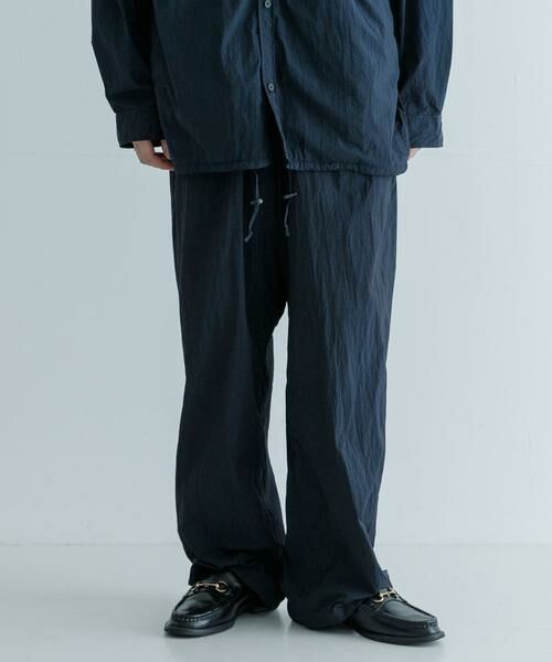 URBAN RESEARCH/アーバンリサーチ ATON HANDDYED NYLONOVER PANTS ネイビー 6 URBAN RESEARCH/アーバンリサーチ ATON HANDDYED NYLONOVER PANTS ネイビー 6