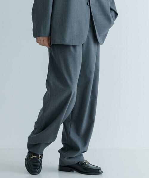 URBAN RESEARCH / アーバンリサーチ その他パンツ | ATON　WOOL TROPICAL TAPERED PANTS | 詳細3