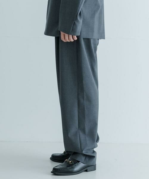 URBAN RESEARCH / アーバンリサーチ その他パンツ | ATON　WOOL TROPICAL TAPERED PANTS | 詳細6