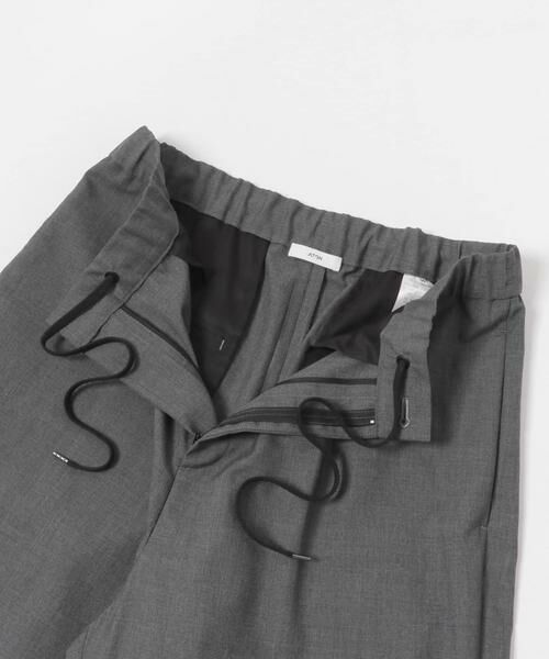 URBAN RESEARCH / アーバンリサーチ その他パンツ | ATON　WOOL TROPICAL TAPERED PANTS | 詳細10