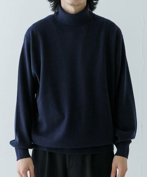 URBAN RESEARCH / アーバンリサーチ ニット・セーター | Yonetomi　NEW BASIC KNIT TURTLE PULLOVER | 詳細3