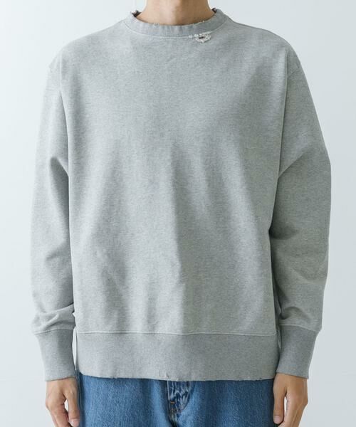 URBAN RESEARCH / アーバンリサーチ スウェット | FORNIGNER Made in USA Crashed Crew | 詳細12